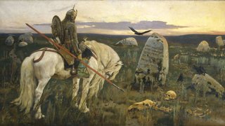 The Knight At The Crossroads - Vasnetsov